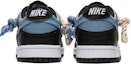 Shop 【客製化球鞋】Nike Dunk Low 海鹽熊貓 簡約百搭 漸變元素 解構雙鞋帶 低筒休閒板鞋 GS 白藍