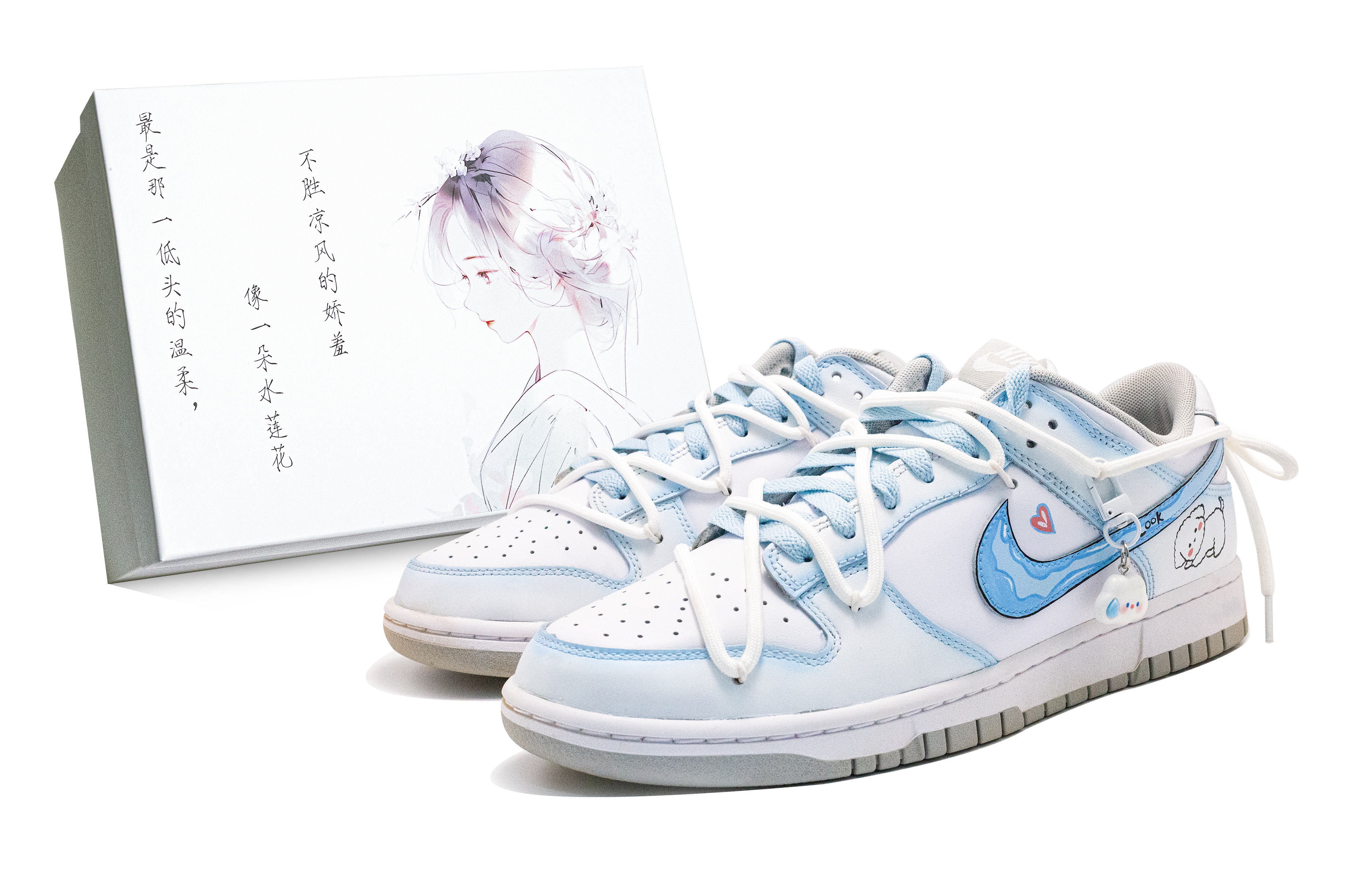 [Custom Shoes] Nike Dunk Low 'Sea Wave Dream'