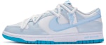 Buy 나이키 덩크 로우 '셀프포트레이트 르네상스 블루화이트' (커스텀) DV0831-001(TeamR-男款自画像S-BOX)