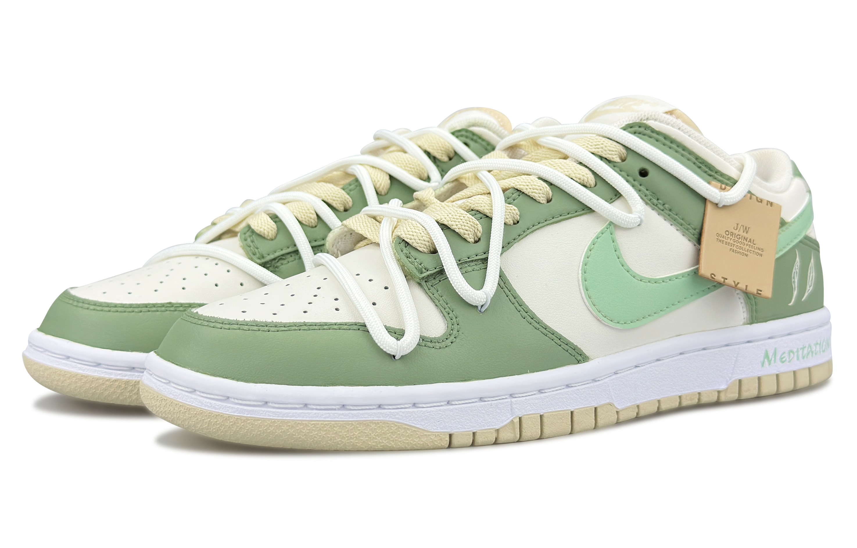 Lookbook [Kasur Kasut] Nike Dunk Low 'Daun Serene' DV0831-003(Team79-男款静谧之叶)