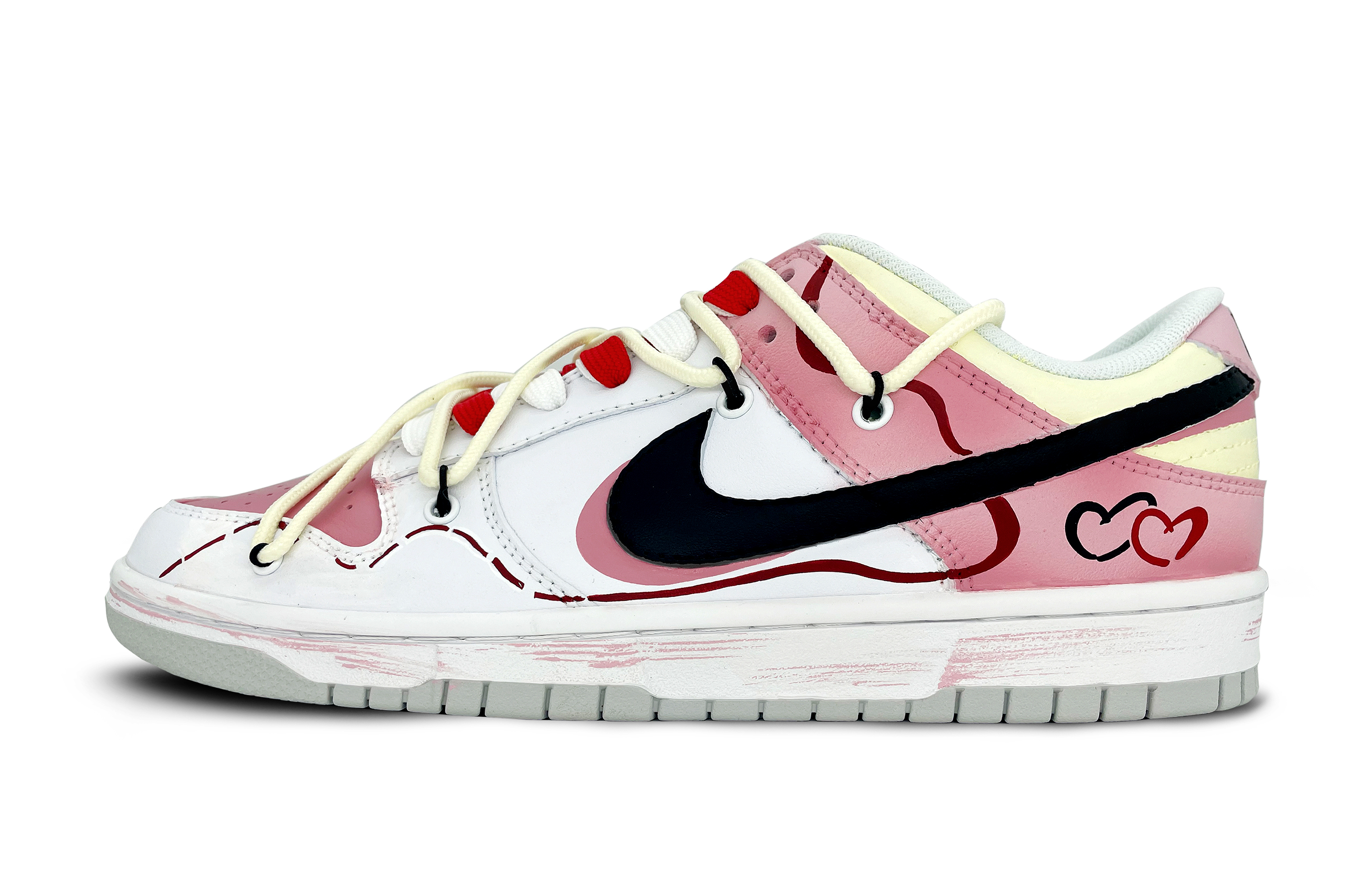 Buy ナイキ ダンク ロー『セブンス ナイト ラバーズ』カスタムシューズ DV0831-101(Team78-男款情人结)