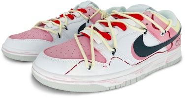 【客製球鞋】Nike Dunk Low 情人結 七夕 情侶 多巴胺 復古解構 防滑耐磨 簡約 低筒 板鞋 男款 Lookbook 【客製球鞋】Nike Dunk Low 情人結 七夕 情侶 多巴胺 復古解構 防滑耐磨 簡約 低筒 板鞋 男款