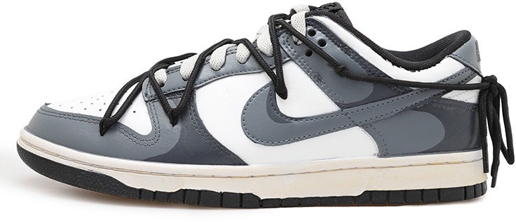 custom-shoes-nike-dunk-low-shadow-deconstructed-black-white-grey