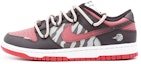 Buy 【定制球鞋】 Nike Dunk Low 暗影烈焰 高街 黑豹 穿搭 戶外 髒髒鞋 復古做舊 低幫 板鞋 男女同款 黑紅