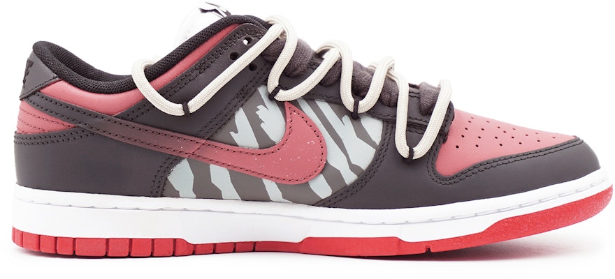 【定制球鞋】 Nike Dunk Low 暗影烈焰 高街 黑豹 穿搭 戶外 髒髒鞋 復古做舊 低幫 板鞋 男女同款 黑紅 Order 【定制球鞋】 Nike Dunk Low 暗影烈焰 高街 黑豹 穿搭 戶外 髒髒鞋 復古做舊 低幫 板鞋 男女同款 黑紅