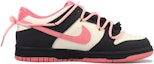 Order 【定製籃球鞋】Nike Dunk Low rose Orange 涩谷辣妹 特殊鞋盒 低筒 板鞋 GS 黑粉