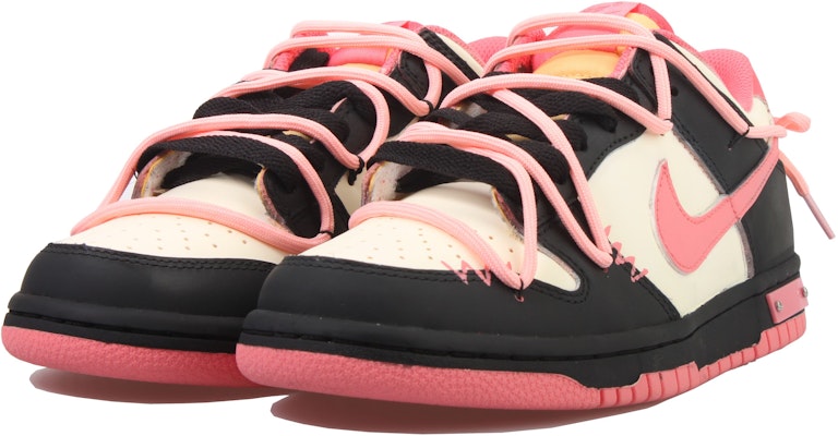 【定製籃球鞋】Nike Dunk Low rose Orange 涩谷辣妹 特殊鞋盒 低筒 板鞋 GS 黑粉 Lookbook 【定製籃球鞋】Nike Dunk Low rose Orange 涩谷辣妹 特殊鞋盒 低筒 板鞋 GS 黑粉