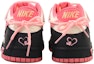 Shop 【定製籃球鞋】Nike Dunk Low rose Orange 涩谷辣妹 特殊鞋盒 低筒 板鞋 GS 黑粉