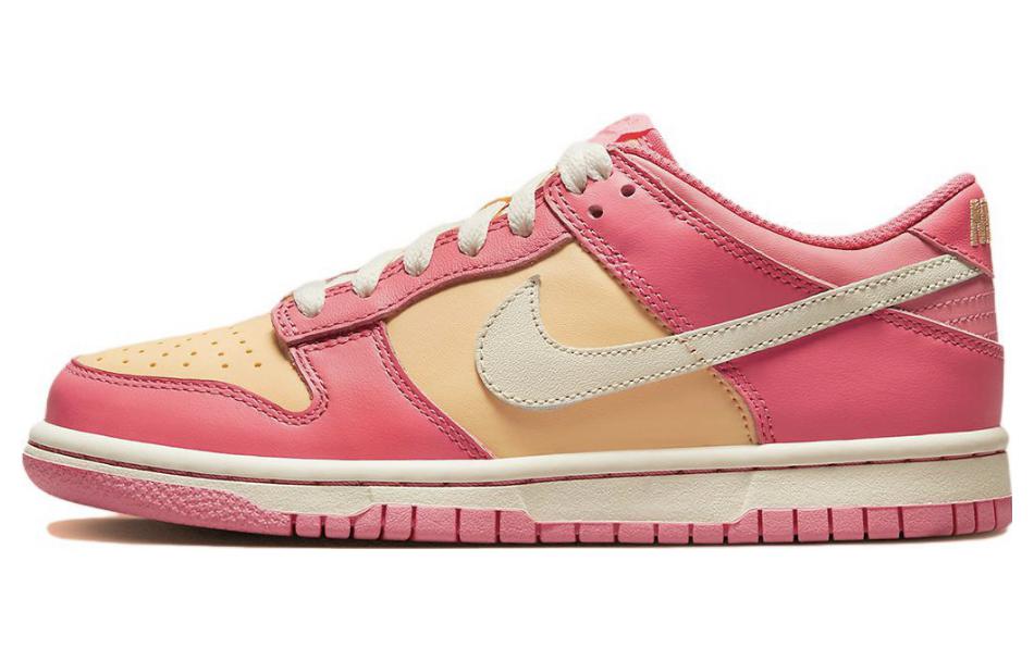 Purchase 【定製籃球鞋】Nike Dunk Low rose Orange 涩谷辣妹 特殊鞋盒 低筒 板鞋 GS 黑粉