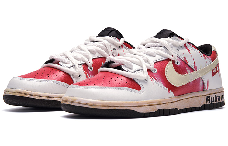 Lookbook [Sneaker Kustom] Nike Dunk Low 'Shohoku' DJ6188-002(TeamR-男款流川枫S-BOX)