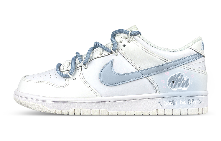 Buy [Kasut Custom] Nike Dunk Low 'Shy Elephant Fade Gradient' DH9765-100(Team47-女款害羞小象)