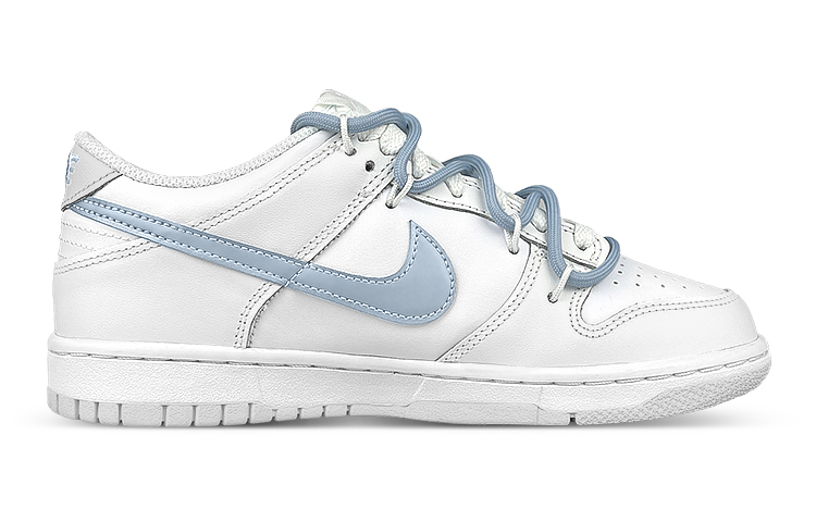 Order [定制鞋款] 耐克Dunk Low '害羞大象渐变白蓝' DV0831-101(Team47-男款害羞小象)