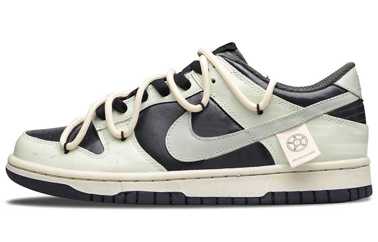 Order [Sepatu Kustom] Nike Dunk Low 'Sichuan Sanxingdui Hitam Hijau' DJ6188-002(TeamTwo-三星堆黑绿S-BOX)