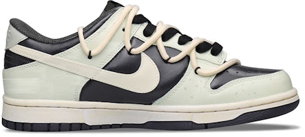 나이키 덩크 로우 '삼성퇴 블랙 그린' (커스텀) DJ6188-002(TeamTwo-三星堆黑绿S-BOX) Lookbook 나이키 덩크 로우 '삼성퇴 블랙 그린' (커스텀) DJ6188-002(TeamTwo-三星堆黑绿S-BOX)