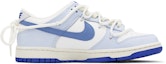 Order 【定制球鞋】 Nike Dunk Low 蒸汽木偶 西西里島 清新 小眾 低幫 板鞋 GS 藍白