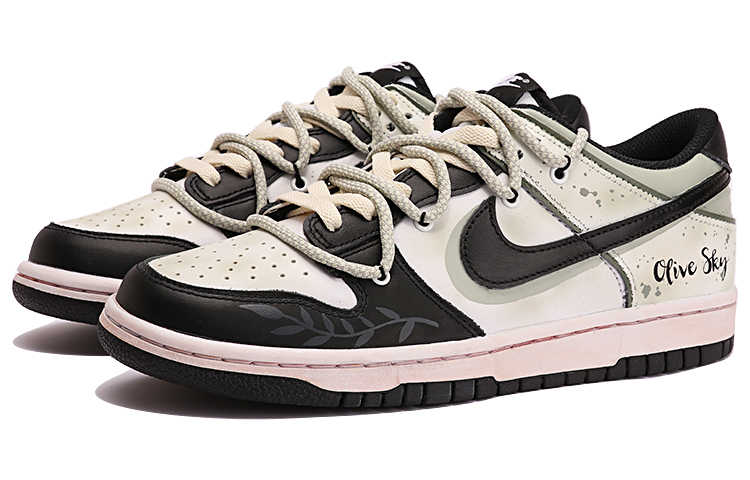 Lookbook Zapatillas Nike Dunk Low 'Sicilia Verde Oliva Negras Desgastadas' DD1391-100(TeamThree-橄榄天空黑绿)
