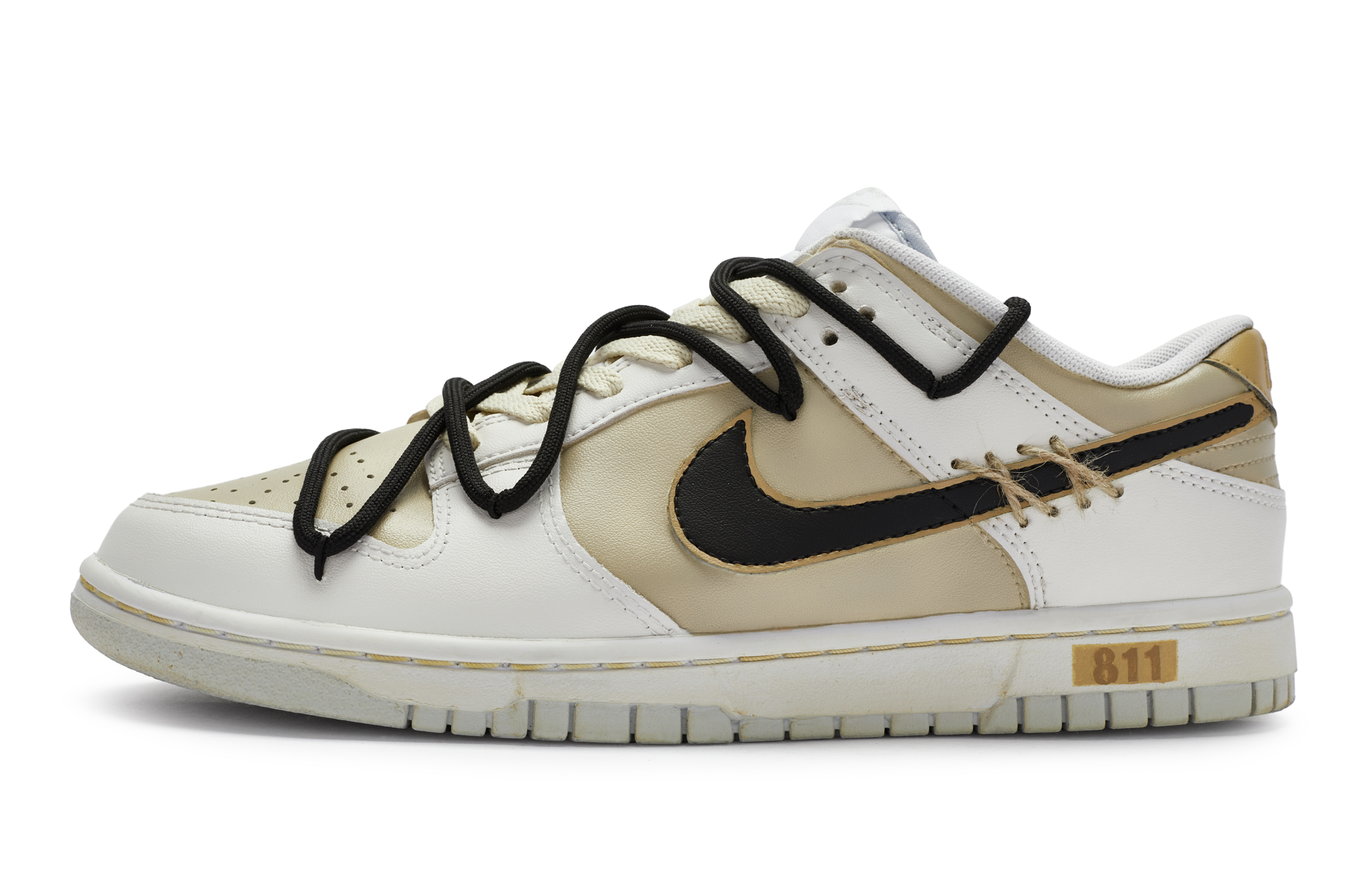 Buy [Sepatu Custom] Nike Dunk Low 'Silent Land Streetwear' DH9765-102-460342