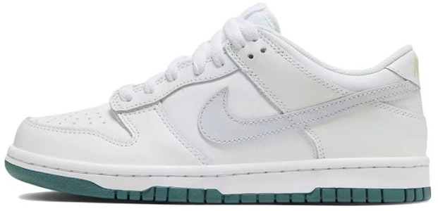 【定製籃球鞋】Nike Dunk Low 絲路 敦煌 減震 鴛鴦 粗麻繩 解構 低筒 板鞋 GS 白綠 Details for 【定製籃球鞋】Nike Dunk Low 絲路 敦煌 減震 鴛鴦 粗麻繩 解構 低筒 板鞋 GS 白綠