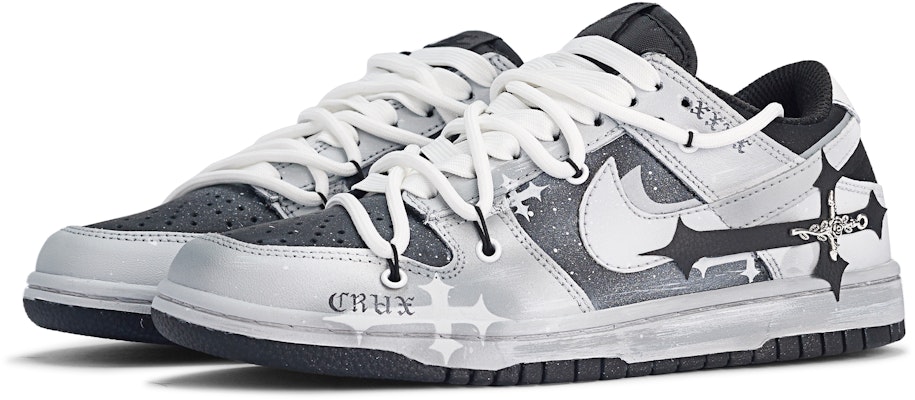 【定制鞋】耐克Dunk Low “银灰达芬奇涂鸦” DJ6188-002(TeamM-X-BOX) Shop 【定制鞋】耐克Dunk Low “银灰达芬奇涂鸦” DJ6188-002(TeamM-X-BOX)