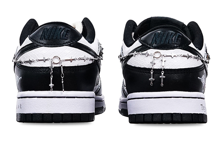 Purchase 나이키 덩크 로우 '실버 레이븐 디컨스트럭티드' (커스텀) DH9765-002(Teamone-女款贴皮乌鸦)