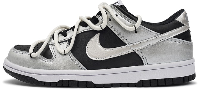 custom-shoes-nike-dunk-low-silver-samurai