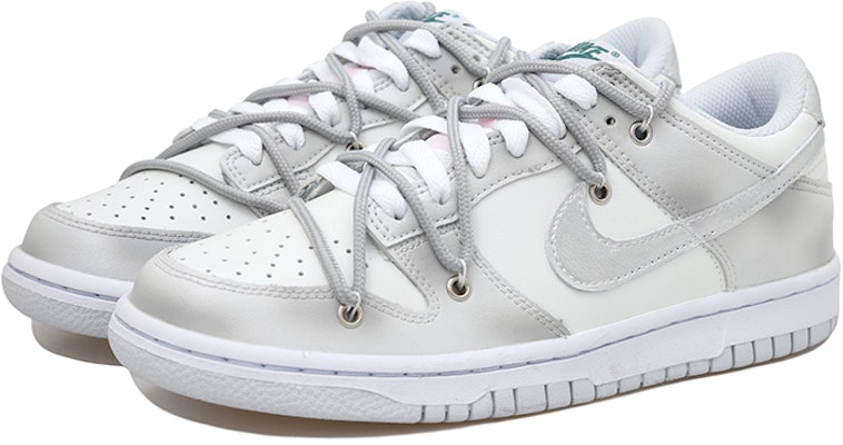 【カスタムシューズ】ナイキ ダンクロー "シルバースウッシュ デコンストラクテッド - シルバーグレー ホワイト" FD1232-002(Team拾玖-银色山泉S-BOX) Lookbook 【カスタムシューズ】ナイキ ダンクロー "シルバースウッシュ デコンストラクテッド - シルバーグレー ホワイト" FD1232-002(Team拾玖-银色山泉S-BOX)