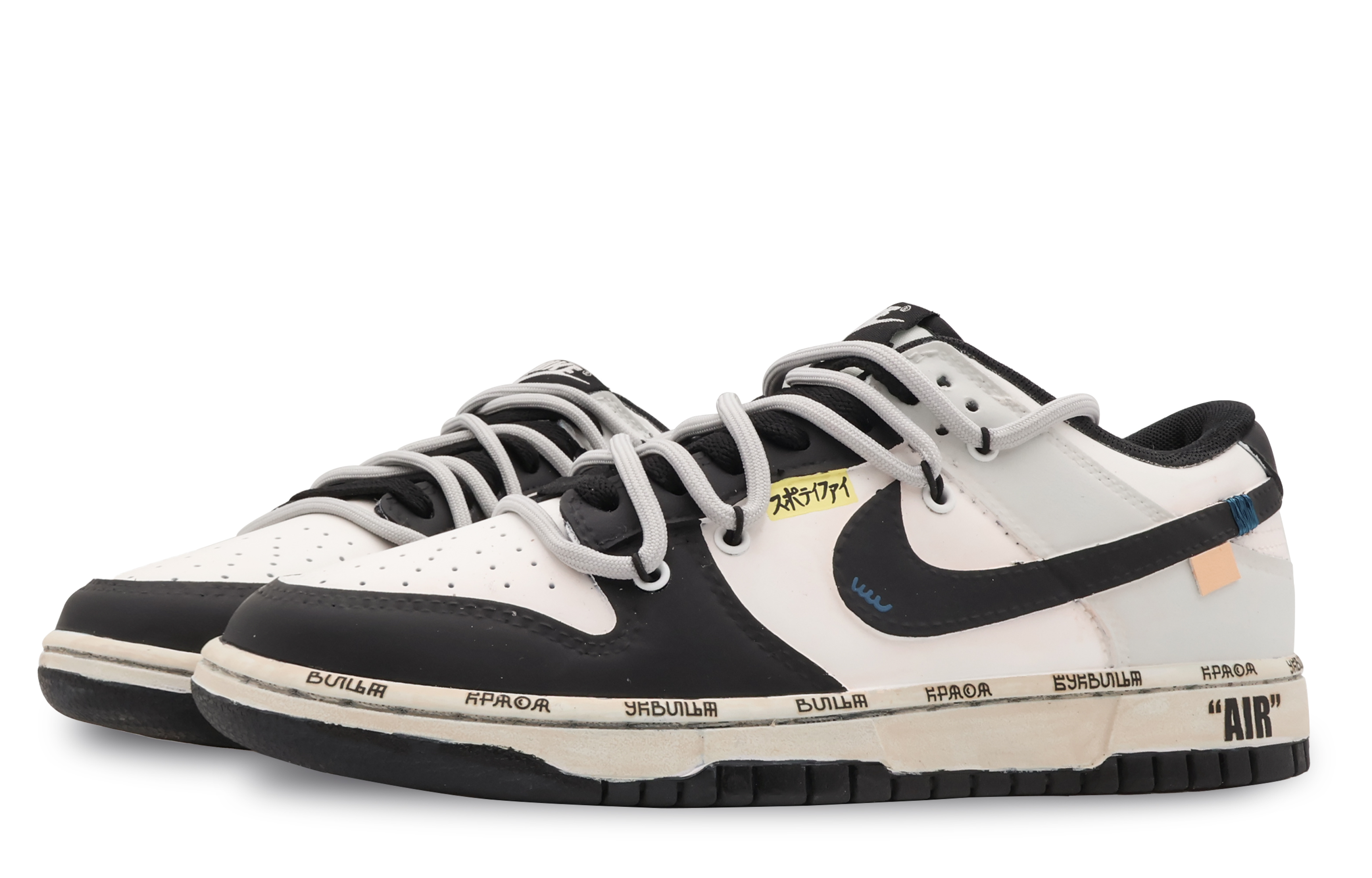 Lookbook [Shoes Custom] Nike Dunk Low 'Hitam Ringkas' CW1590-100(Team53-女款Vol.1)