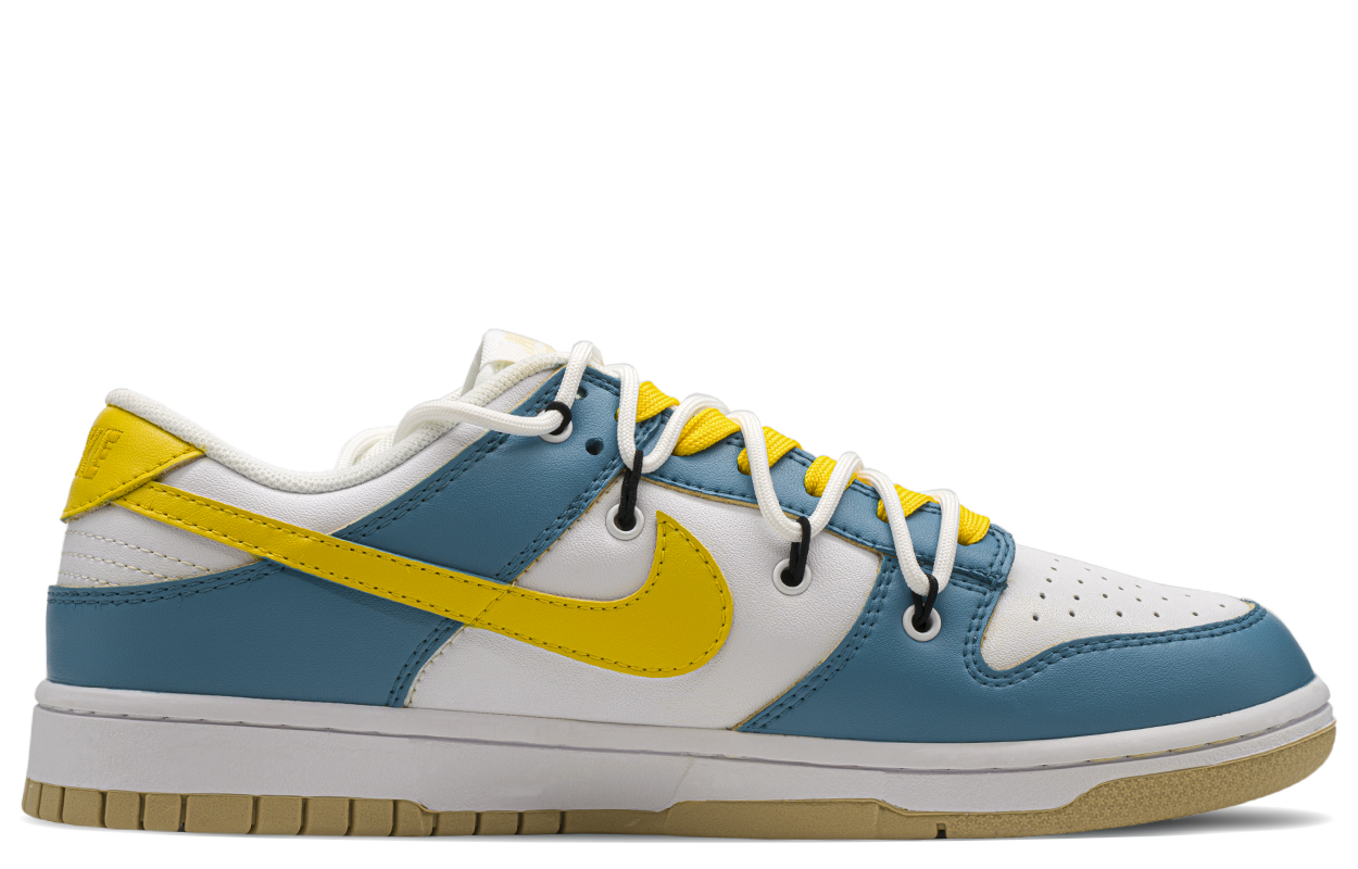 Lookbook [Kasut Custom] Nike Dunk Low 'Simpson Biru Kuning' DV0833-100(TeamA-辛普森)