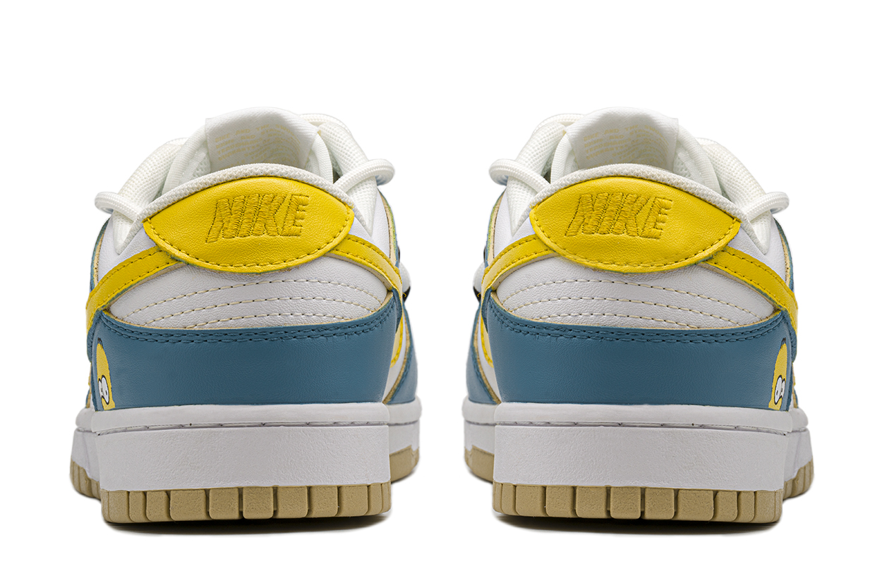 Purchase [Kasut Custom] Nike Dunk Low 'Simpson Biru Kuning' DV0833-100(TeamA-辛普森)