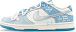 Buy 【訂製球鞋】Nike Dunk Low 滑板文化 雙向奔赴 低幫 板鞋 男女同款 白藍