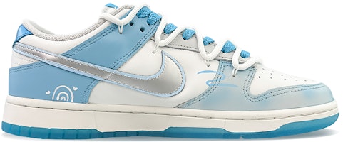 【訂製球鞋】Nike Dunk Low 滑板文化 雙向奔赴 低幫 板鞋 男女同款 白藍 Order 【訂製球鞋】Nike Dunk Low 滑板文化 雙向奔赴 低幫 板鞋 男女同款 白藍