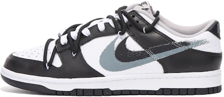 【客製化球鞋】Nike Dunk Low 解構 笑臉 高街 低筒 滑板鞋 男款 黑白色 Buy 【客製化球鞋】Nike Dunk Low 解構 笑臉 高街 低筒 滑板鞋 男款 黑白色