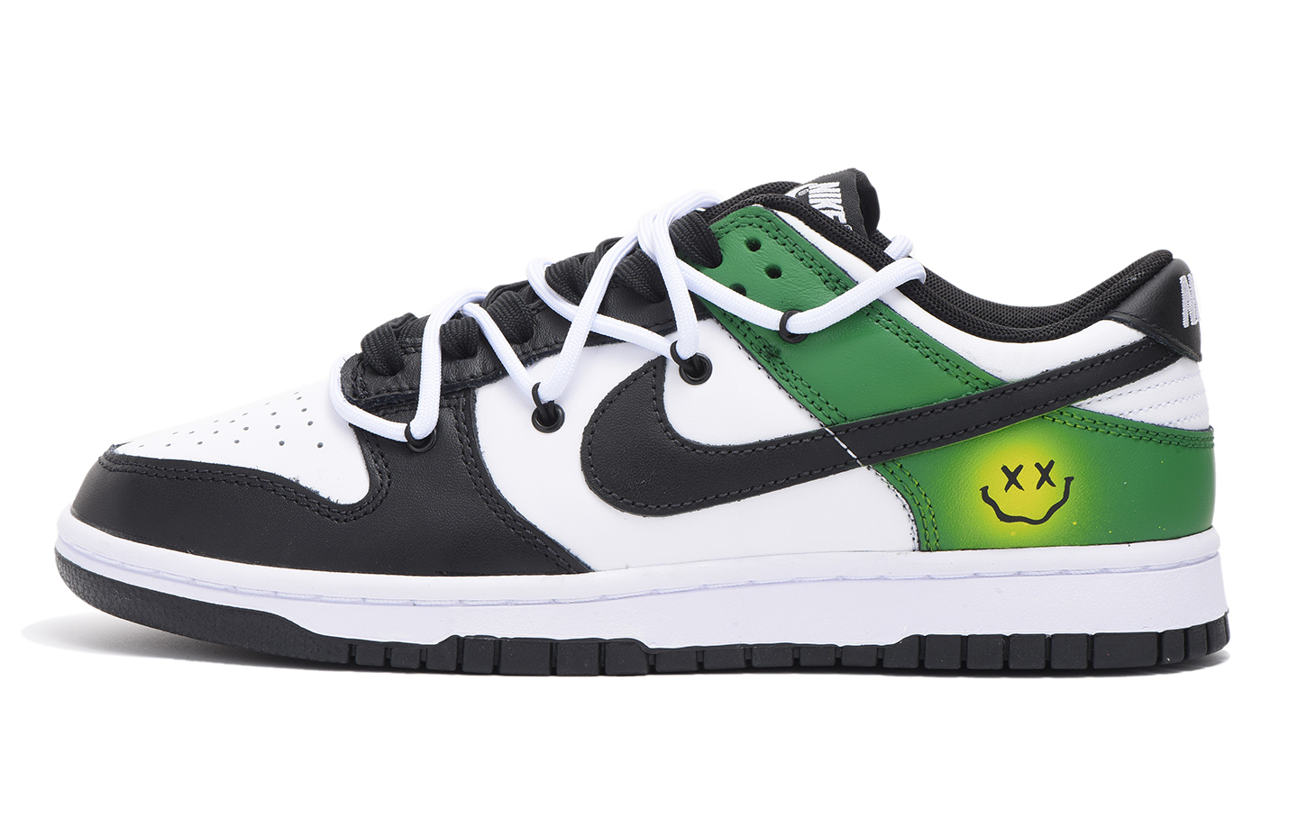 Buy Zapatillas Nike Dunk Low 'Smiley Deconstruido Negro-Verde' CW1590-100(Team拾伍-女款黑绿笑脸SBOX)