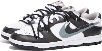 【客製化球鞋】Nike Dunk Low 解構 笑臉 高街 低筒 滑板鞋 男款 黑白色 Lookbook 【客製化球鞋】Nike Dunk Low 解構 笑臉 高街 低筒 滑板鞋 男款 黑白色