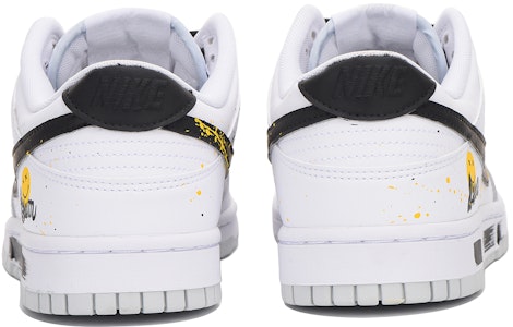 나이키 덩크 로우 '스마일리 잉크 스플래터 블랙 화이트' (75) DV0831-101(Team59-男款黑白三) Shop 나이키 덩크 로우 '스마일리 잉크 스플래터 블랙 화이트' (75) DV0831-101(Team59-男款黑白三)