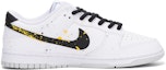 Order 【訂製球鞋】 Nike Dunk Low 禮盒 笑臉 潑墨 高街 低筒 板鞋 GS 黑白