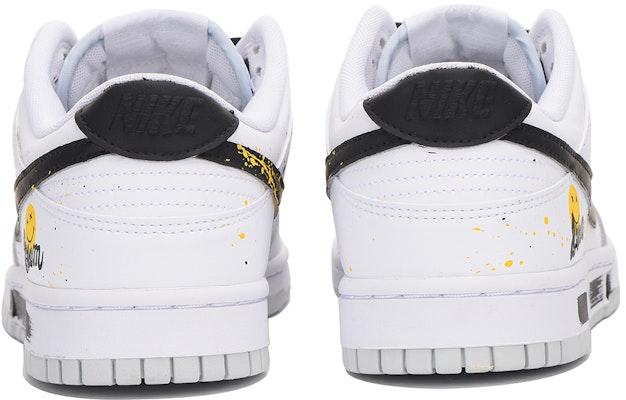 【訂製球鞋】 Nike Dunk Low 禮盒 笑臉 潑墨 高街 低筒 板鞋 GS 黑白 Shop 【訂製球鞋】 Nike Dunk Low 禮盒 笑臉 潑墨 高街 低筒 板鞋 GS 黑白