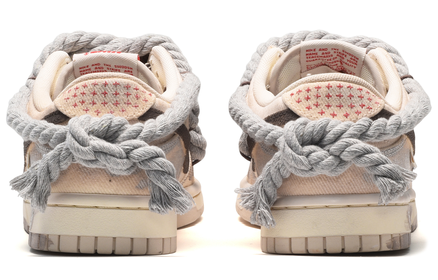 [Custom Shoes] Nike Dunk Low 'Smiley Paisley Brown-Yellow' 圖 4