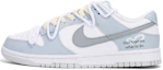 Buy 【客製化球鞋】 Nike Dunk Low 字母 解構 高街 防滑耐磨 低筒 滑板鞋 男款 霾藍