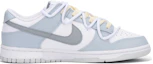 Order 【客製化球鞋】 Nike Dunk Low 字母 解構 高街 防滑耐磨 低筒 滑板鞋 男款 霾藍