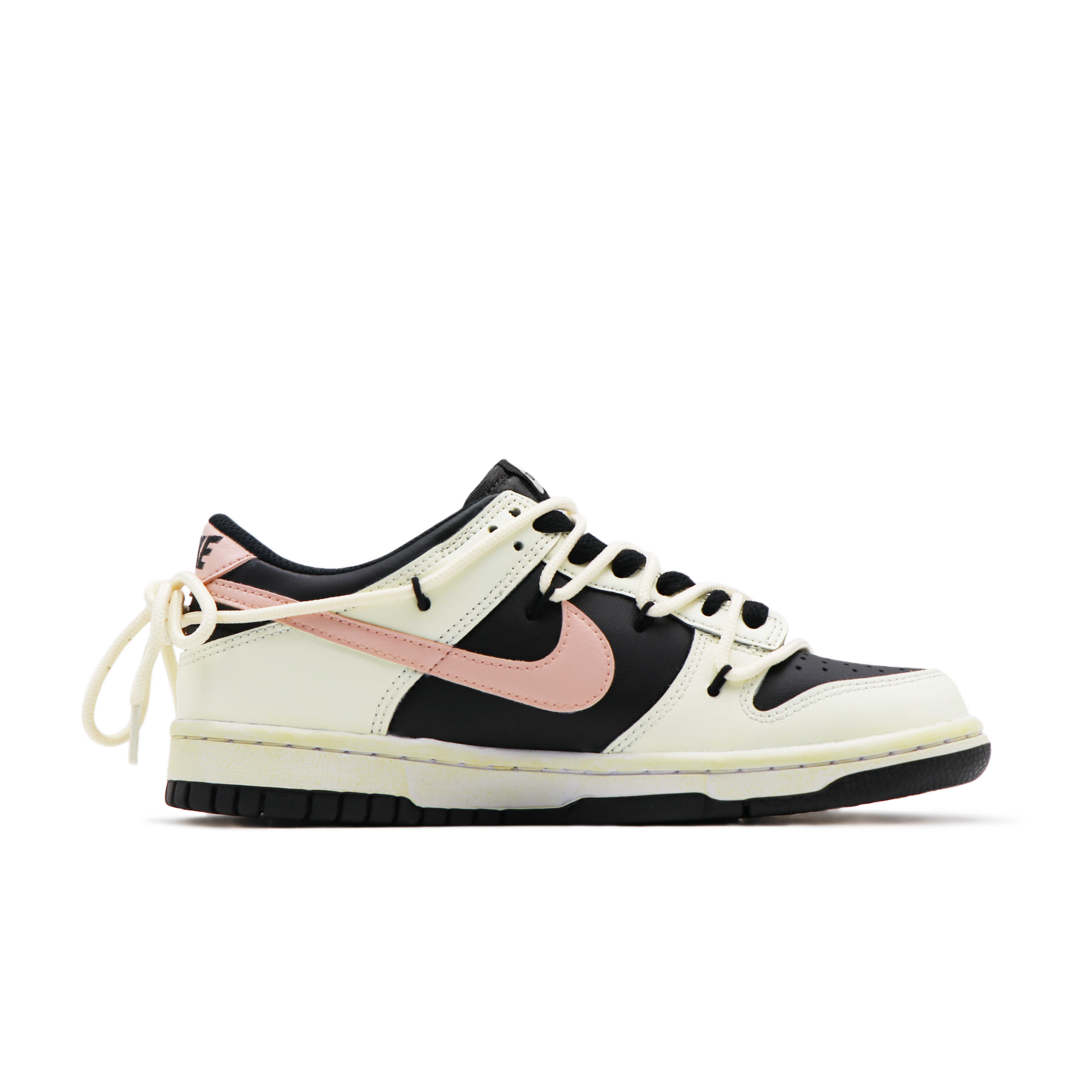 Order 【訂製籃球鞋】 Nike Dunk Low 蒸氣木偶 煙燻玫瑰 簡約 小眾 高級 低筒 板鞋 男款 黑粉