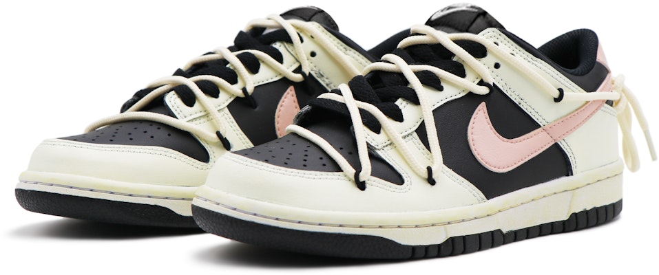 【訂製籃球鞋】 Nike Dunk Low 蒸氣木偶 煙燻玫瑰 簡約 小眾 高級 低筒 板鞋 男款 黑粉 Lookbook 【訂製籃球鞋】 Nike Dunk Low 蒸氣木偶 煙燻玫瑰 簡約 小眾 高級 低筒 板鞋 男款 黑粉