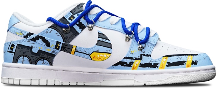 나이키 덩크 로우 '스모키 블루 건담' (커스텀) DH9765-100(TeamT-战损3雾霾蓝S-BOX) Order 나이키 덩크 로우 '스모키 블루 건담' (커스텀) DH9765-100(TeamT-战损3雾霾蓝S-BOX)