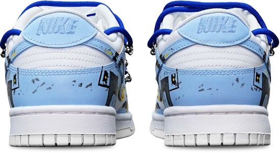 나이키 덩크 로우 '스모키 블루 건담' (커스텀) DH9765-100(TeamT-战损3雾霾蓝S-BOX) Shop 나이키 덩크 로우 '스모키 블루 건담' (커스텀) DH9765-100(TeamT-战损3雾霾蓝S-BOX)