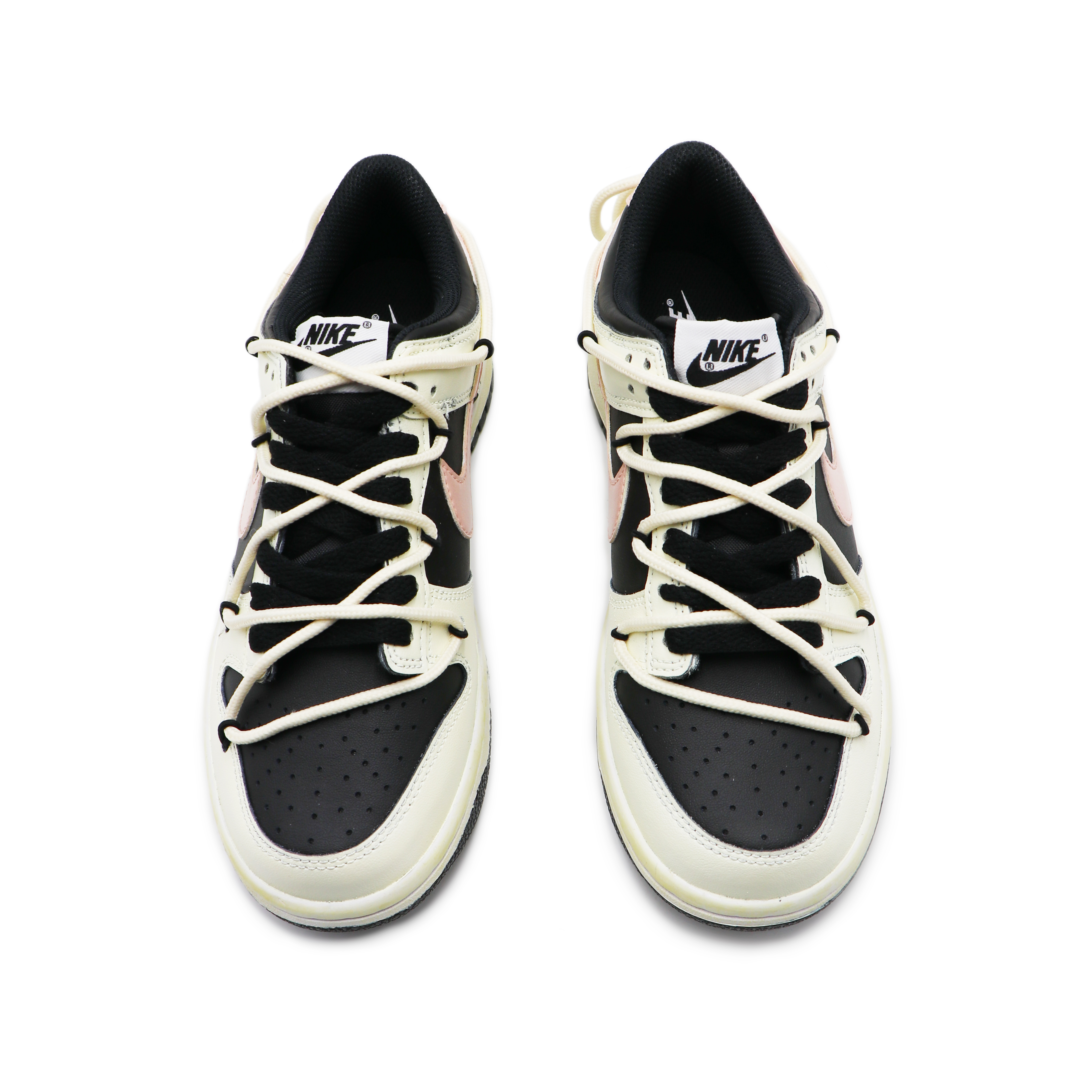 Shop [定制鞋款] 耐克Dunk低帮‘烟熏玫瑰’ FD1232-001(Team17-烟熏玫瑰)