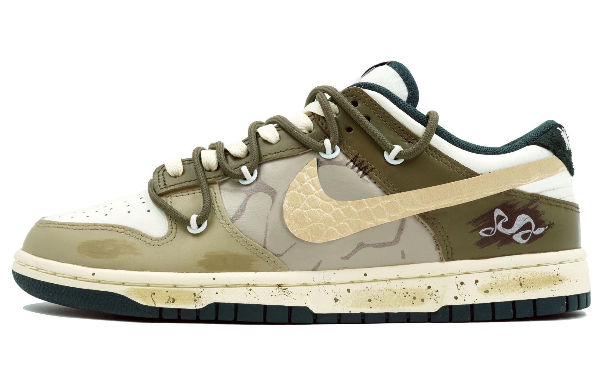 Buy 나이키 덩크 로우 '뱀 그림자 용의 해' (커스텀) FQ8080-133(Team113-蛇影迷踪)