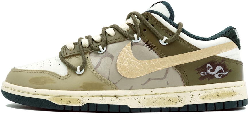 나이키 덩크 로우 '뱀 그림자 용의 해' (커스텀) FQ8080-133(Team113-蛇影迷踪) Buy 나이키 덩크 로우 '뱀 그림자 용의 해' (커스텀) FQ8080-133(Team113-蛇影迷踪)