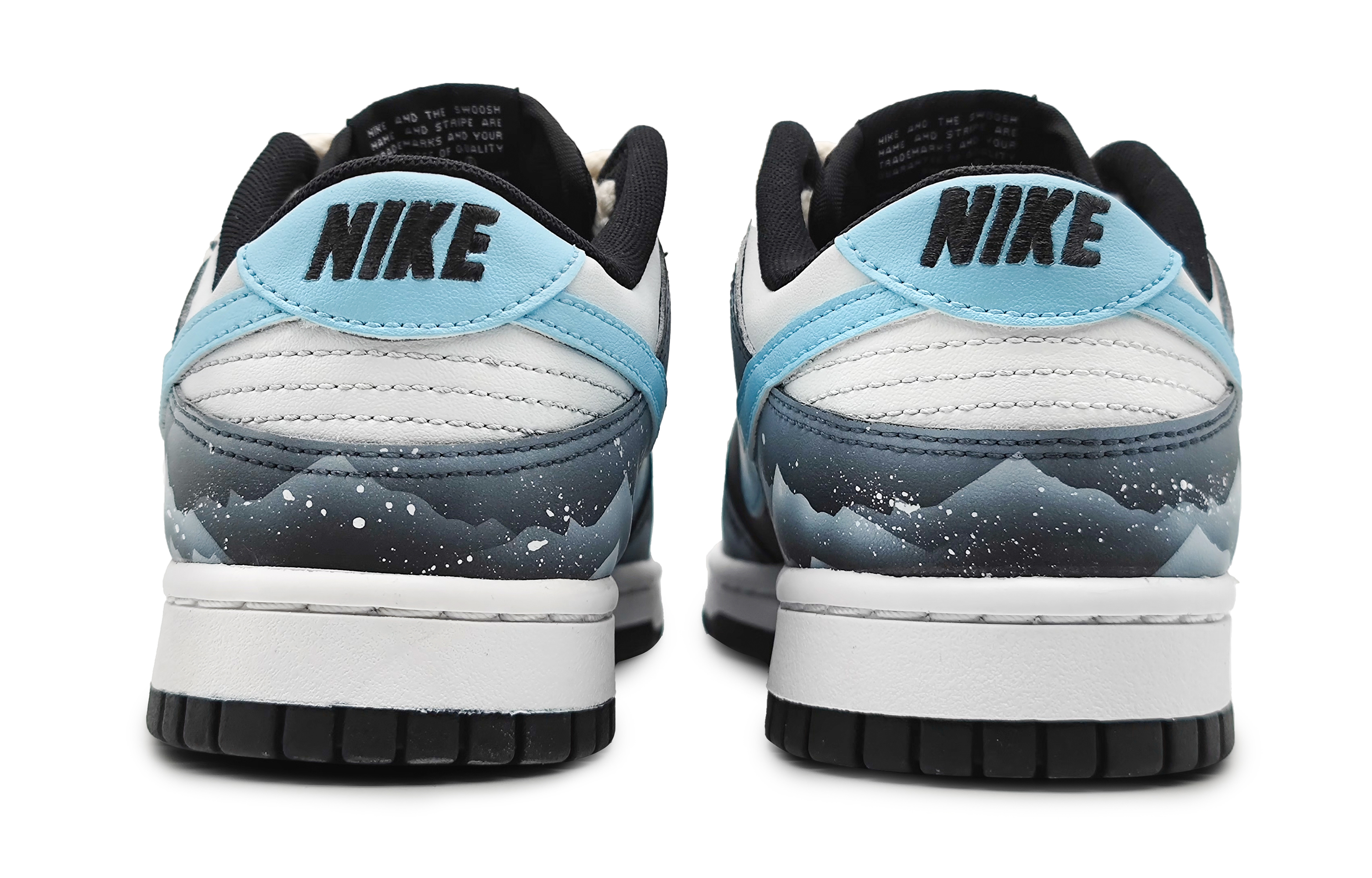 Purchase [カスタムシューズ] ナイキ ダンク ロー 'スノー マウンテン' FD1232-001(Team16-女款南极冰川蓝)