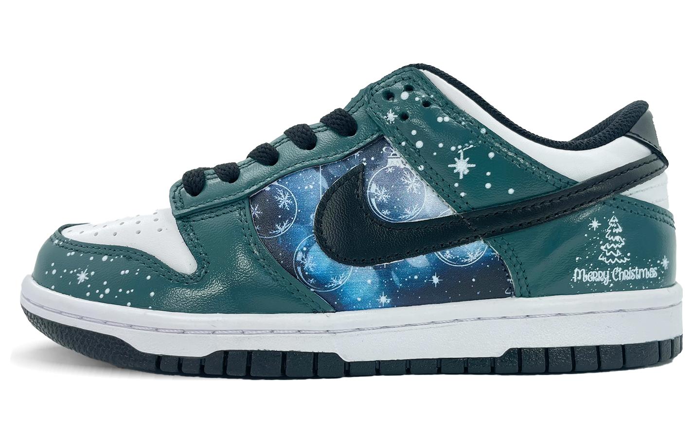 Buy [定制鞋款] 耐克Dunk Low '雪花蓝绿圣诞' DD1391-100-446025