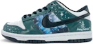 Buy 【客製球鞋】Nike Dunk Low 雪花 冰雪聖誕 低筒 滑板鞋 男款 藍綠